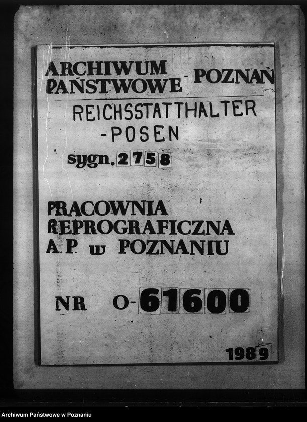 Obraz 1 z jednostki "Maschinenausgleich - freie und umgesetzte Maschinen. Werkzeugmaschinen. Rüstungsinspektion."