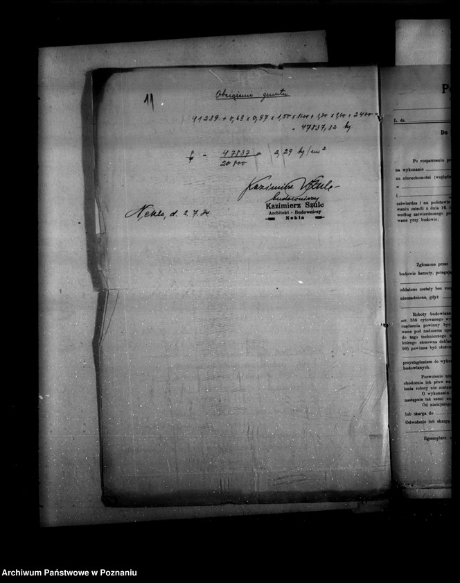 image.from.unit.number "Zatwierdzenie zakładu przemysłowego /młyna motorowego/ E. Raczniewskiego w Kostrzynie powiat średzki"