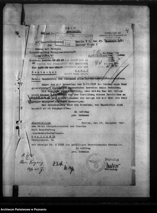 Obraz 8 z jednostki "Gaswerk - Bentschen (Zbąszyń)"