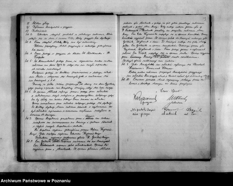 Obraz 8 z jednostki "Protokoły zebrań zarządu i plenarnych"