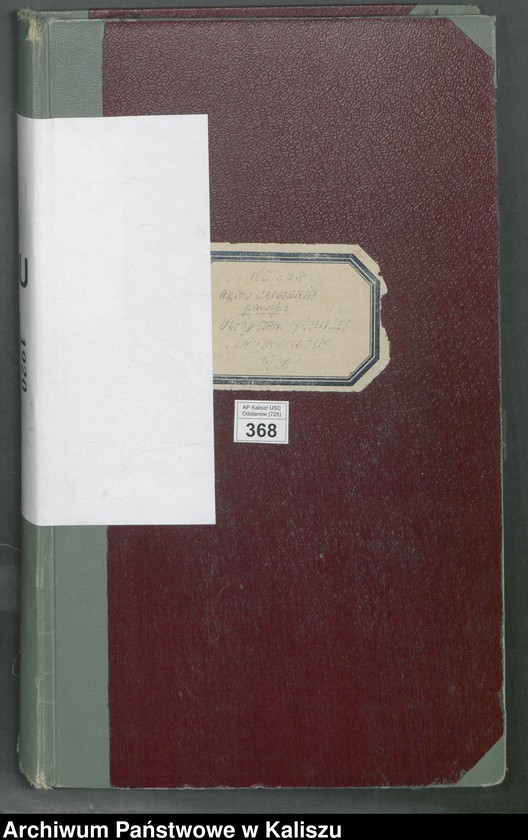 image.from.unit.number "Księga aktów urodzenia (pierwopis)"