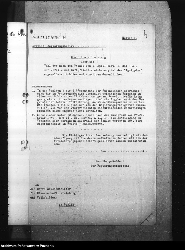 Obraz 8 z jednostki "Unfall- und Haftpflicht- Versicherung in den Schulen. Schülerversicherung. Schulsparen."