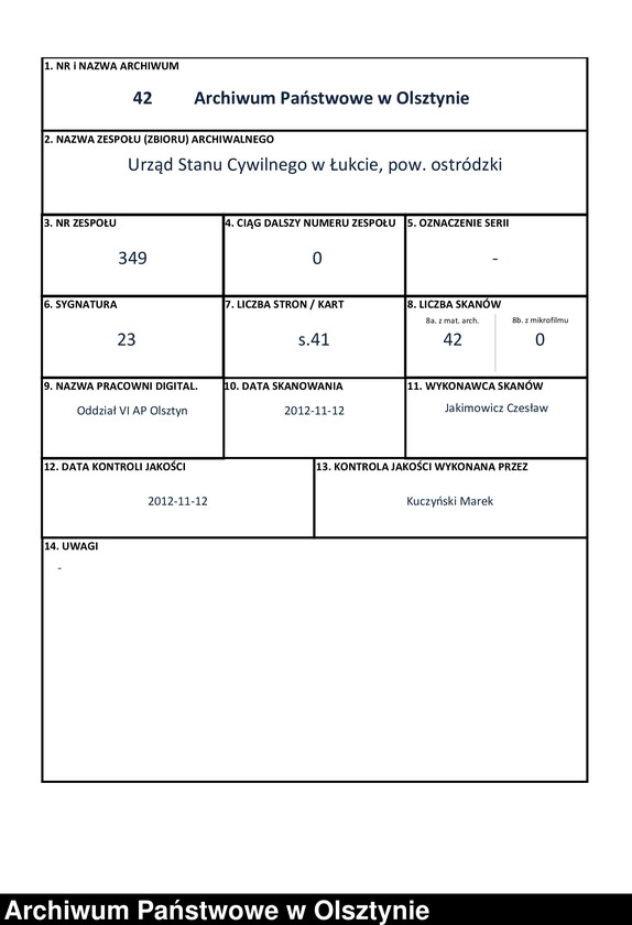image.from.unit.number "Heiraths-Neben-Register Nr 1 - 20"