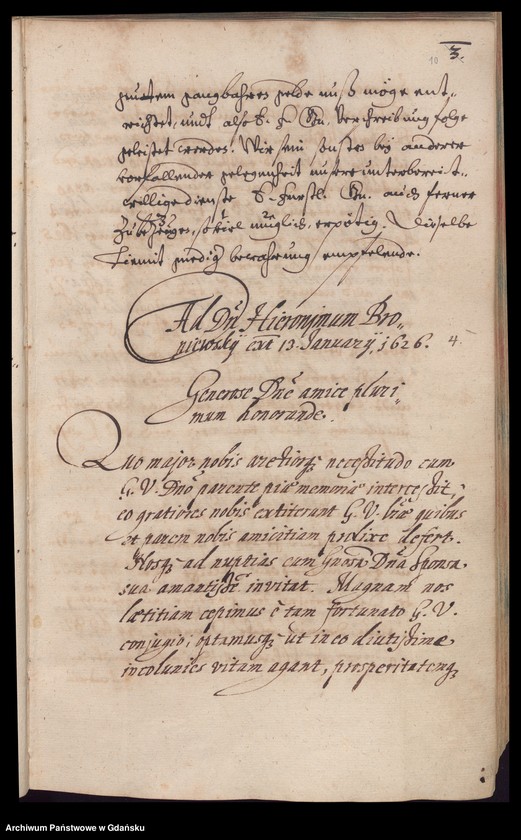 image.from.unit.number "Liber Missivarum Anni 1626 [na luźnych kartach regesty listów z okresu 8.I - 27.V]"