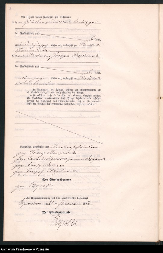 Obraz 9 z jednostki "Księga małżeństw"