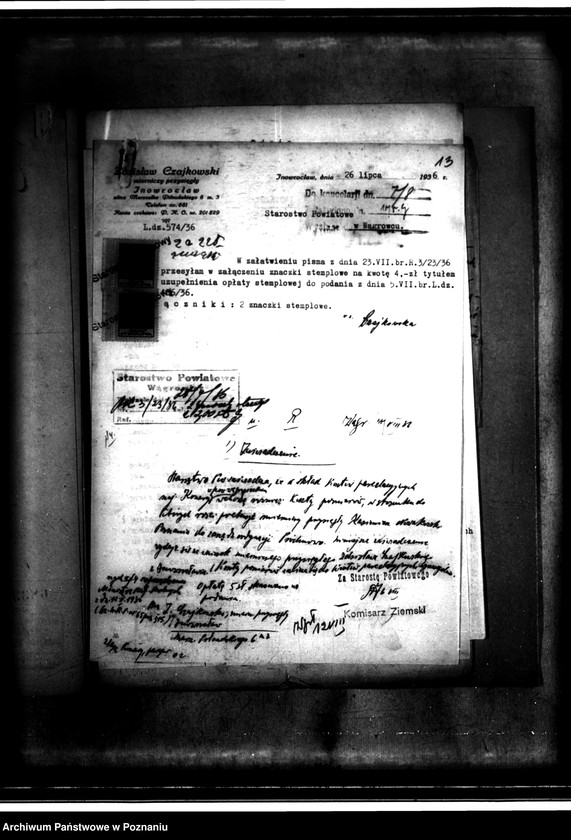 Obraz 17 z jednostki "/Parcelacja prywatna majątku Konary powiatu wągrowieckiego/"