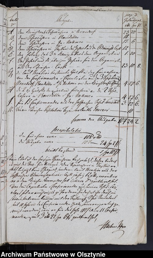 image.from.unit.number "Schul-Casen Rechnung der Arnsdorffschen Kirche"