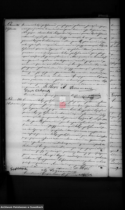 image.from.unit.number "Dobavočnaja Kniga dublikat aktov graždanskago sostojanija Suvalkskago Evrejskago Okruga na 1878 god Tom II"