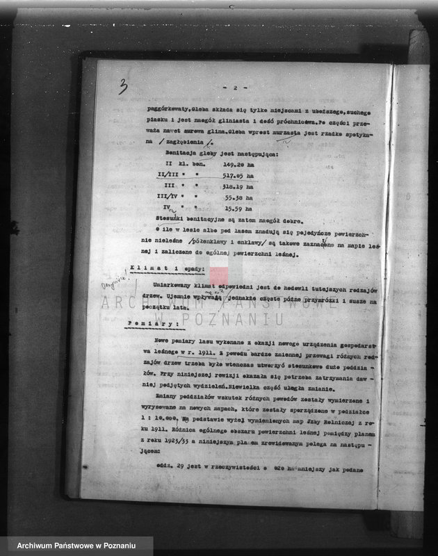 Obraz 7 z jednostki "Plan urządzenia gospodarstwa leśnego dla lasu majętności Wąsowo w powiecie nowotomyskim 1933-1943"