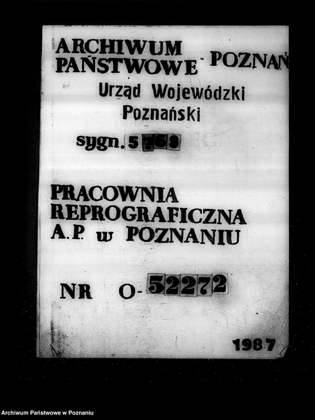 Obraz 8 z jednostki "/Odosobnienie osób uciążliwych= generalia, tajne/"