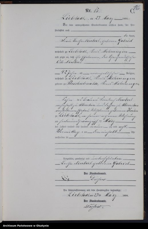 image.from.unit.number "Sterbe-Neben-Register Nr 1 - 46"