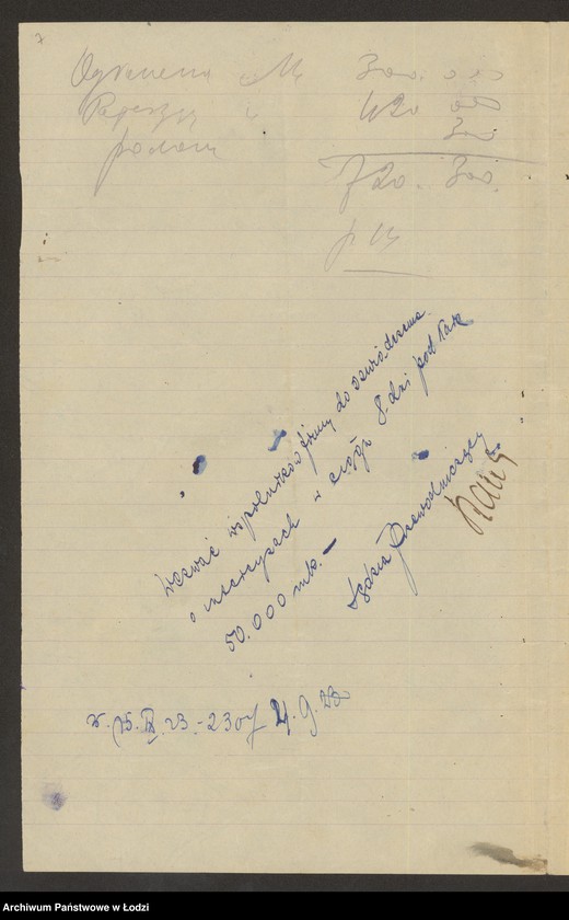 Obraz 9 z jednostki "Grűnberg, Kamieniecki i Rosen- fabrykacja i handel manufakturą"