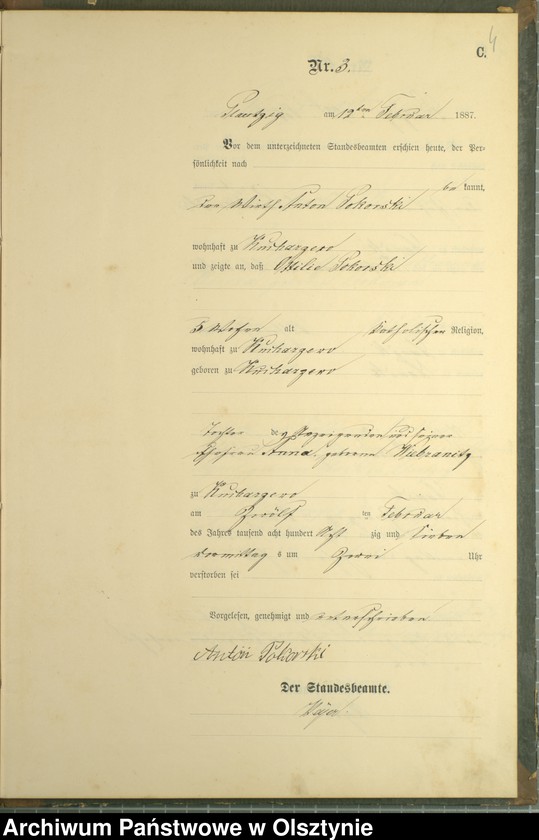 image.from.unit.number "Sterbe-Haupt-Register Nr 1 - 15"