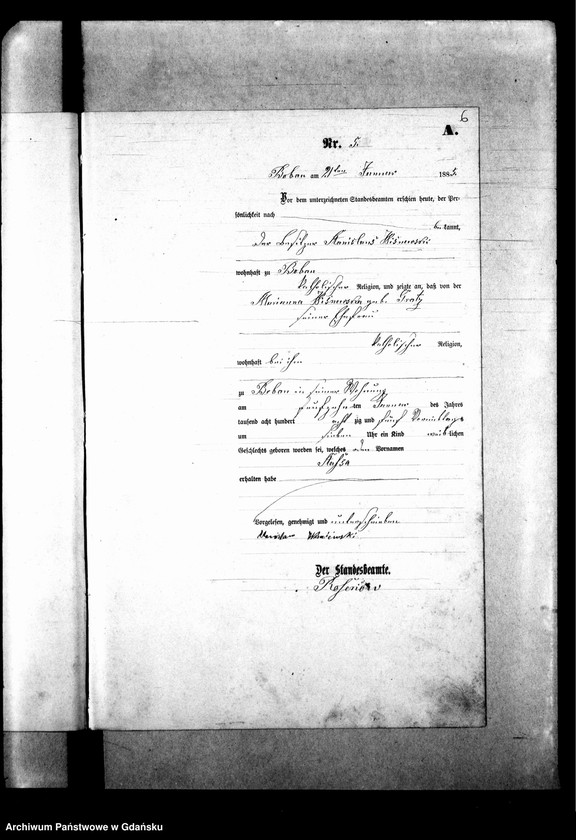 image.from.unit.number "Księga urodzeń "
