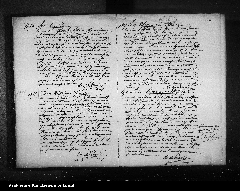 Obraz 19 z jednostki "Akta urodzeń tom II"