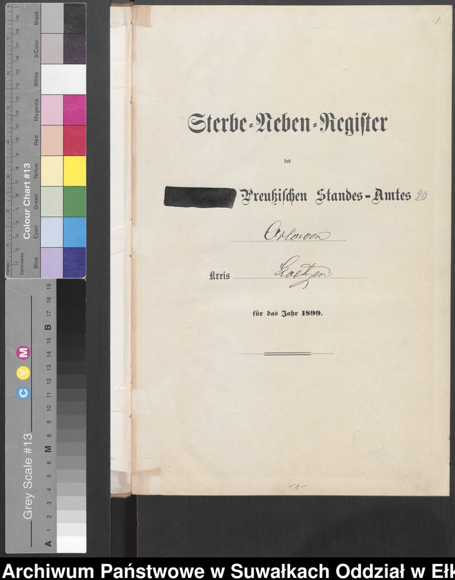 image.from.unit.number "Sterbe-Neben-Register des Preussischen Standes-Amtes Orlowen Kreis Loetzen"