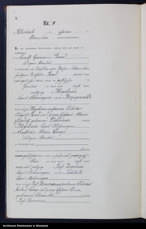 image.from.unit.number "Heiraths-Neben-Register Nr 1 - 10"