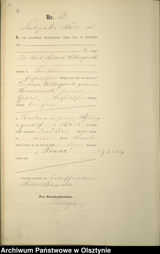 image.from.unit.number "Geburts-Haupt-Register Nr 1 - 43"