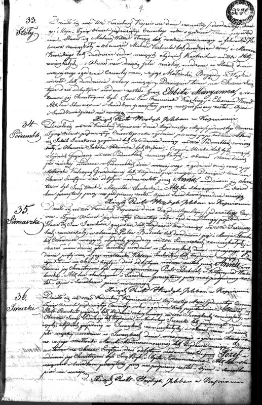 image.from.unit.number "Duplikat Aktów Urodzenia, Małżeństwa i Zeyscia Parafia Kopciowo z Roku 1854"