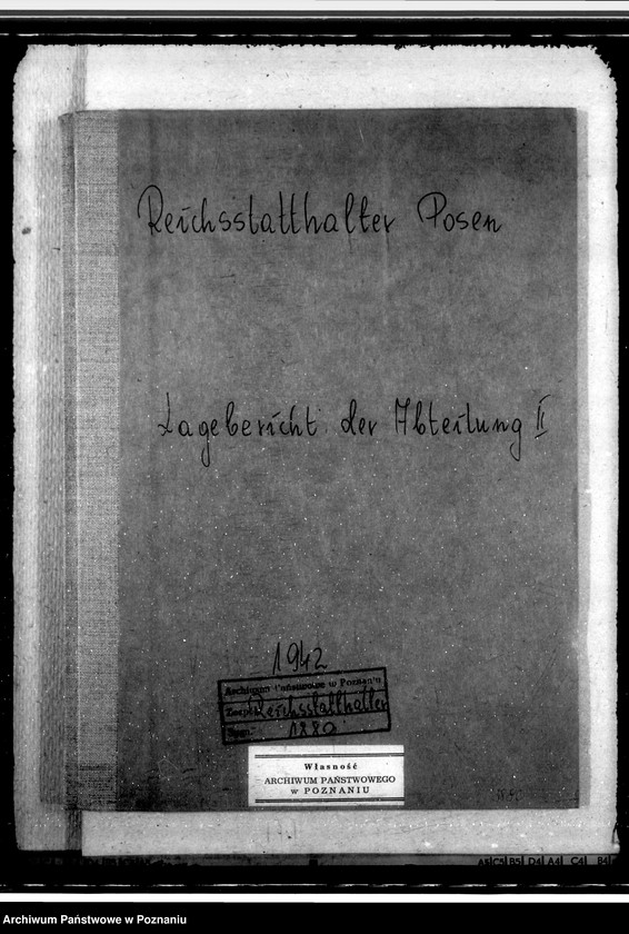 Obraz 4 z jednostki "Lagebericht der Abeilung II"
