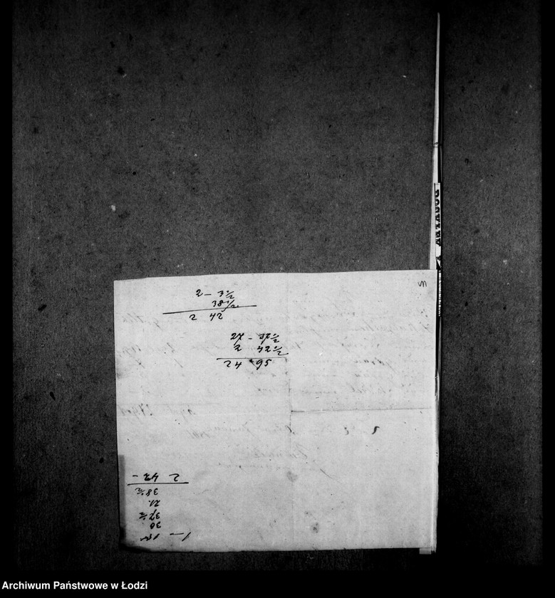 Obraz 15 z jednostki "Akta tyczące się spisu pozostałości po zmarłym Janie Gotlibie Schultz czeladniku Ciesielskim z Prus do miasta Łodzi przybyłym, u Jakuba Rudnik cieśli na robocie zostającym"