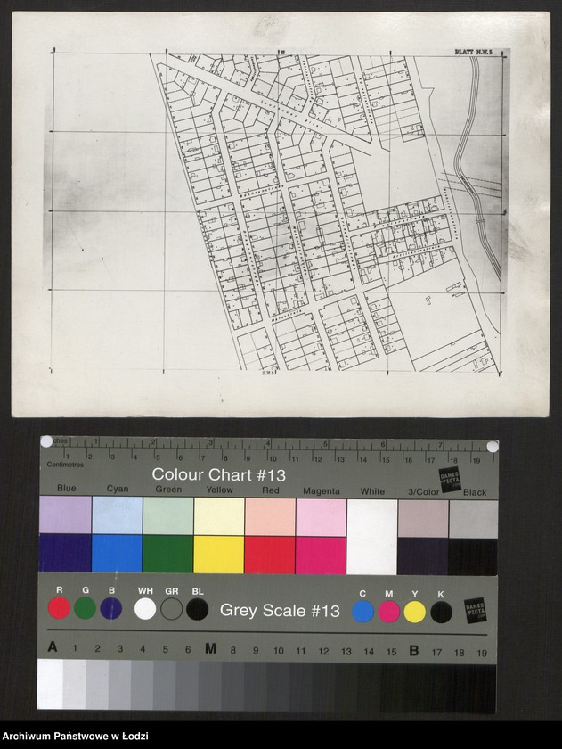 Obraz 1 z jednostki "Plan miasta Łodzi Sekcja NW 5"