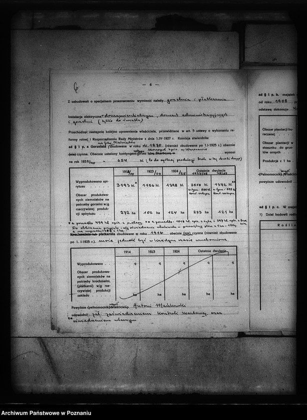 Obraz 10 z jednostki "wyłączenie z art. 5 ustawy o wykonaniu reformy rolnej we wsi Kazimierz Biskupi Białybród powiatu konińskiego"
