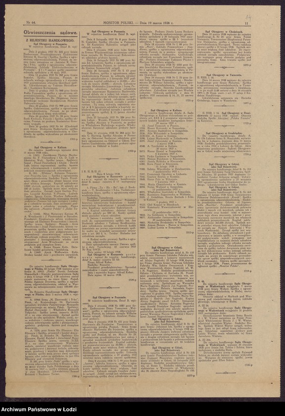 Obraz 16 z jednostki "Pinkus Margules- sprzedaż manufaktury własnego wyrobu i cerat"