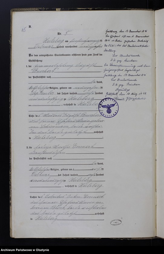 image.from.unit.number "Heirats-Neben-Register Nr 1-74"