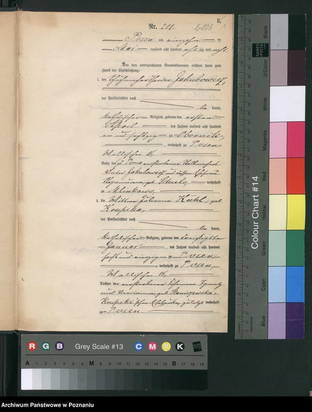 Obraz 4 z jednostki "Księga małżeństw t. II"