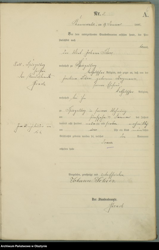 image.from.unit.number "Geburts-Haupt-Register Nr 1 - 103"