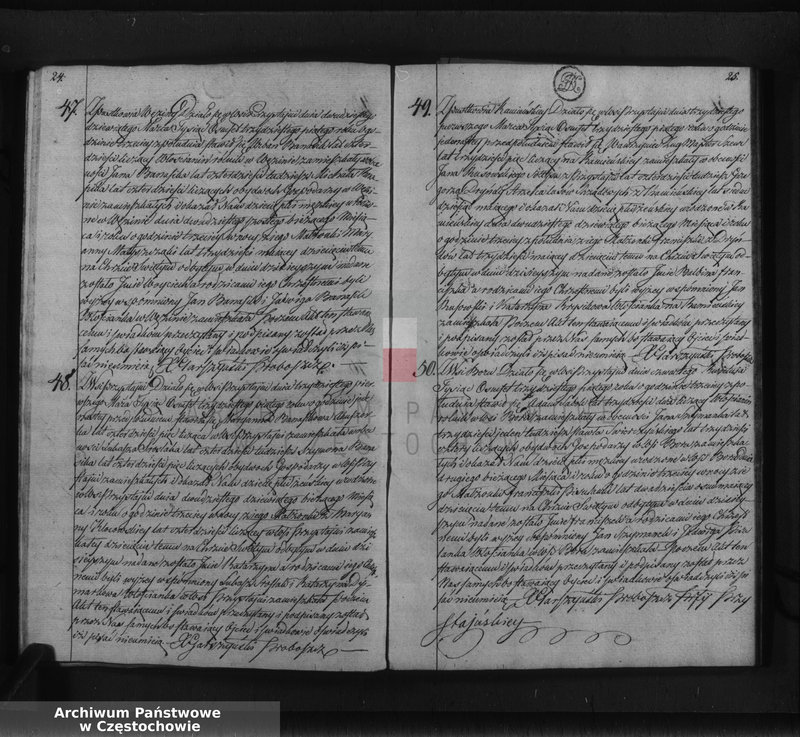 image.from.unit.number "Księga duplikat [akt] urodzonych, zaślubionych i zmarłych Parafii Przystajń z roku 1835"