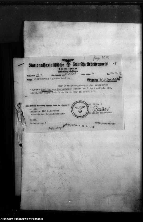 Obraz 5 z jednostki "Otto Pohling aus Deutschrode, Kreis Gostingen (Gostyń)"