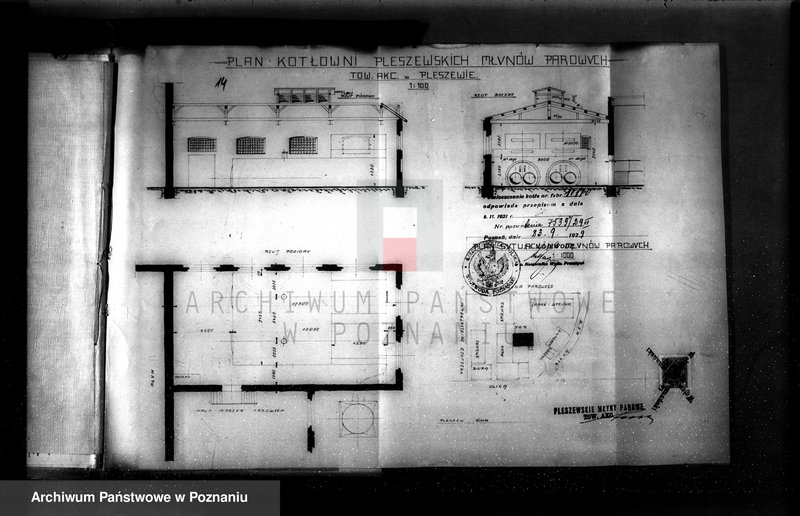 Obraz 20 z jednostki "Pleszewskie Młyny Parowe w Pleszewie nr fabr. kotła 10170, nr woj. kotła 6361"