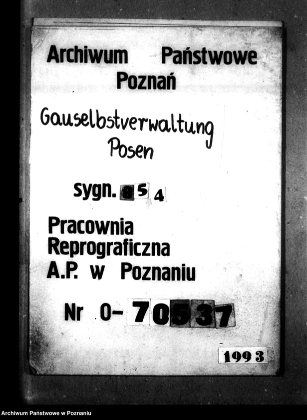 Obraz 1 z jednostki "Aufnahme und Entlassung von Deutschen Tbc-Kranken."