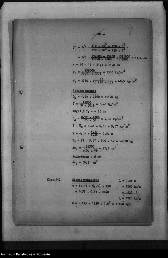 Obraz 12 z jednostki "Opis statyczny zamku w Poznaniu - III"
