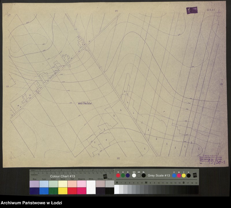 Obraz 1 z jednostki "Plan m. Łodzi 1:2000, odbitki. Sekcja SO 47"