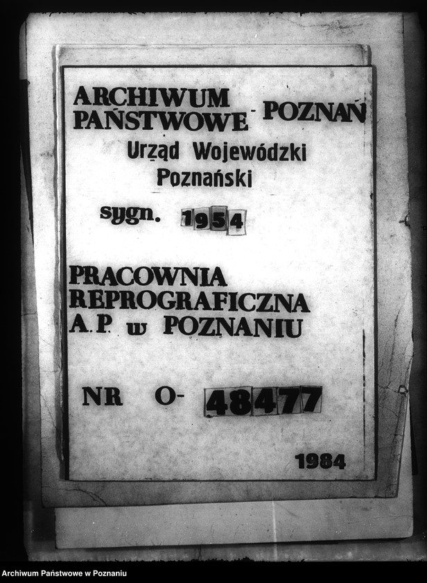 Obraz 1 z jednostki "Bildung einer Draenage-Genossenschaft in Schadlowitz im Kreise Inowrazlaw /Szadłowice powiat inowrocławski/"