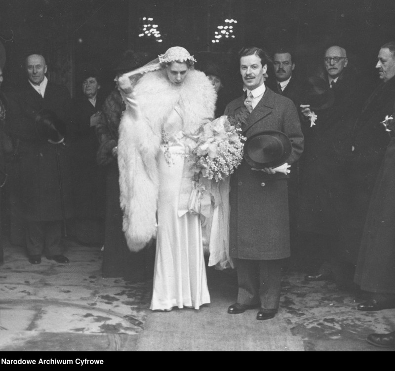 image.from.unit.number "Ślub hrabiego Kazimierza Mycielskiego z hrabianką Różą Potocką"