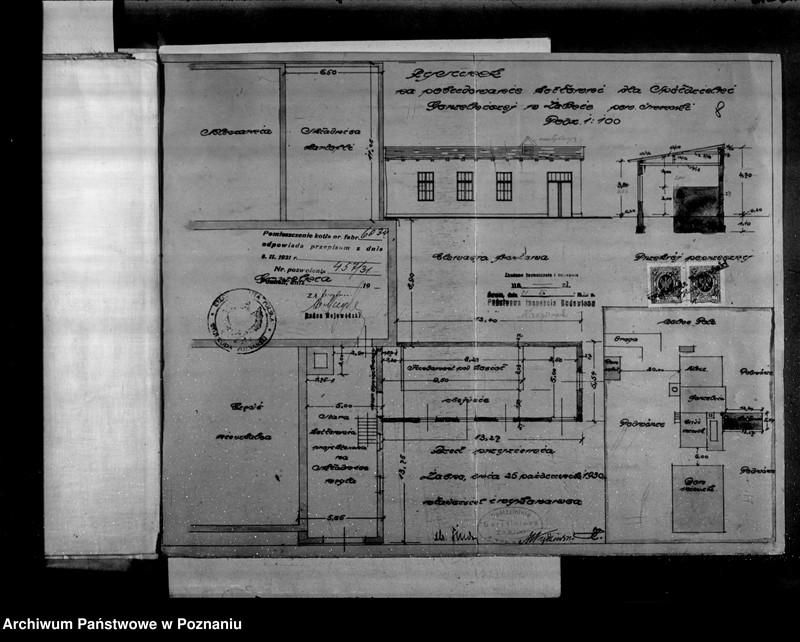 Obraz 14 z jednostki "Gorzelnia spółdzielcza w Żabnie powiat śremski nr woj. 6500"