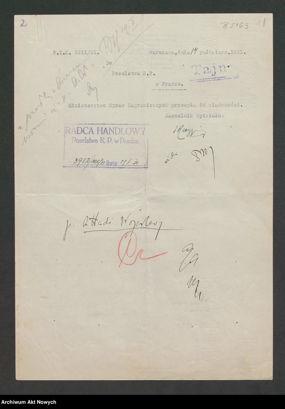 image.from.unit "Rzeki umiędzynarodowione. Dunaj. Sprawa transportu polskiej broni Duna­jem do Jugosławii, Bułgarii i Rumunii (instrukcja MSZ, raporty Konsulatu RP w Bratysławie)"