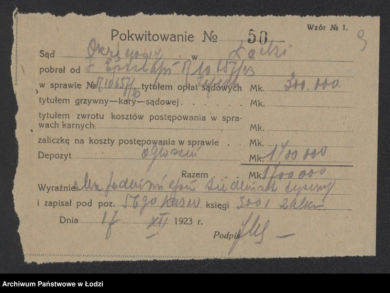 Obraz 11 z jednostki "Fiszla Epsztajn – handel drzewem opałowym"