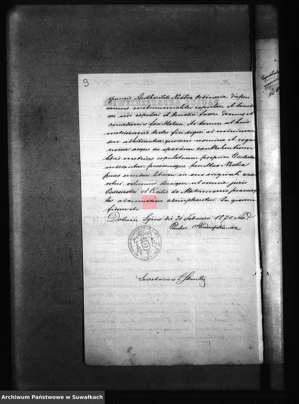 image.from.unit.number "Dokumenta k Aktam Brakosočetanija Punskago Prichoda s 1870 goda"