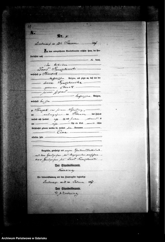 image.from.unit.number "Księga urodzeń "