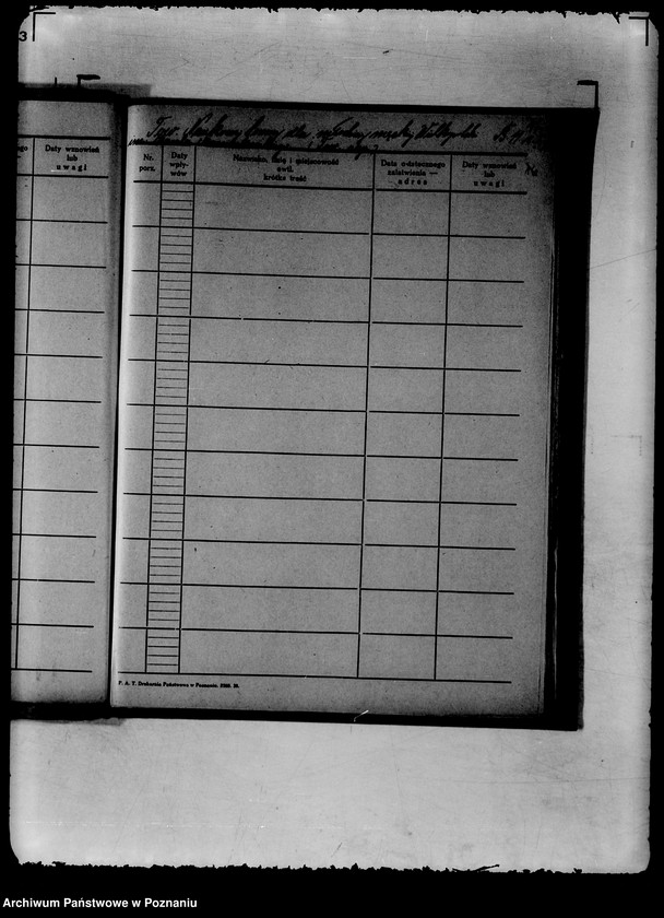 Obraz 20 z jednostki "/Spisy spraw Wydziału Społeczno-Politycznego/"