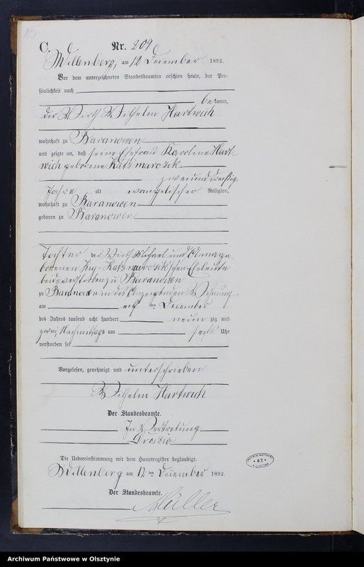image.from.unit.number "Sterbe-Neben-Register T.II Nr 196 - 223"