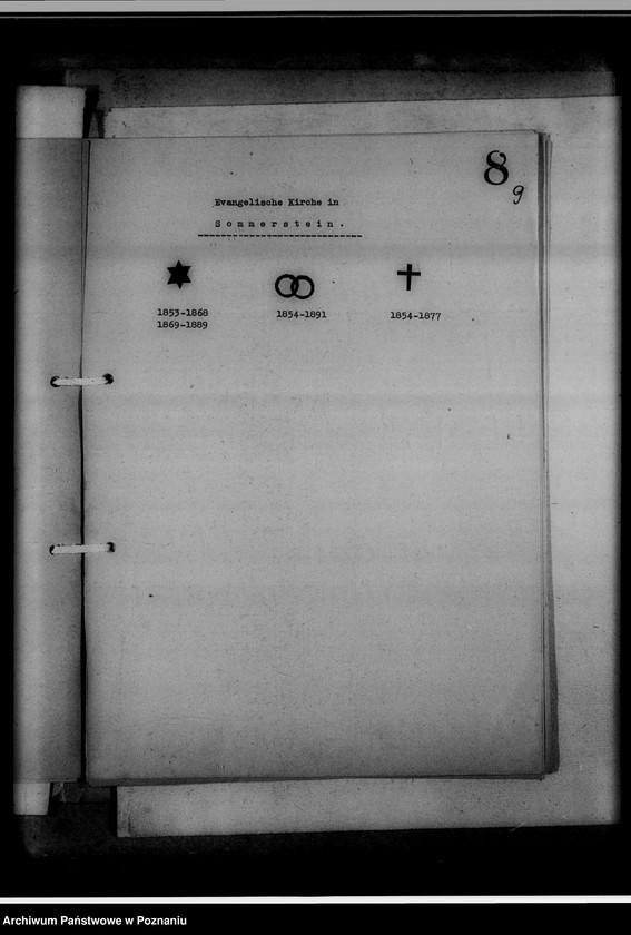 Obraz 13 z jednostki "Kreissippenamt Ostrowo [Ostrów Wielkopolski, wykazy ksiąg kościelnych parafii ewangelickich i katolickich]"