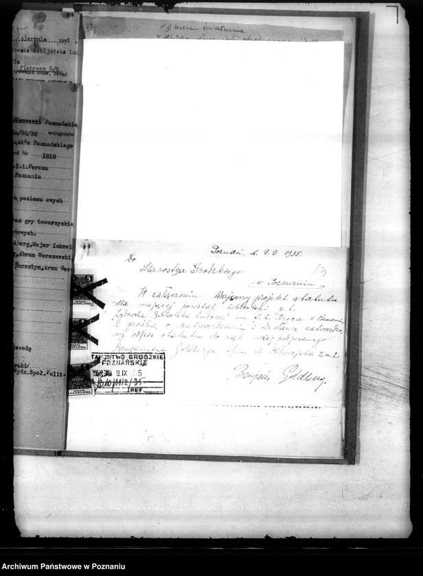 Obraz 17 z jednostki "/Żydowska Biblioteka Ludowa im. L. Pereca/ w Poznaniu"