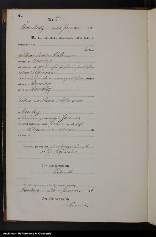 Obraz 7 z jednostki "Sterbe-Neben-Register Nr 1 - 107"