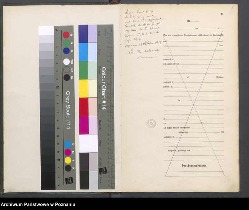 Obraz 3 z jednostki "Księga miejscowa zgonów tom V [Rejestr główny zgonów]"